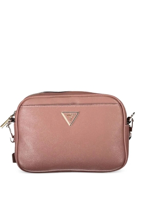 GUESS USA logo-plaque cross body bag - Pink