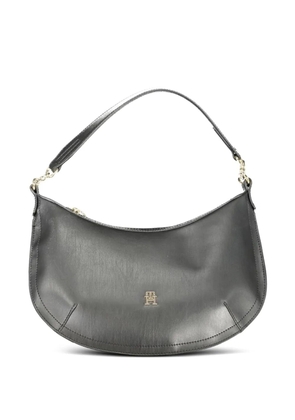 Tommy Hilfiger logo-plaque tote bag - Black