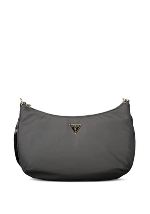 GUESS USA logo-plaque shoulder bag - Black