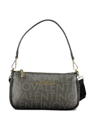 MARIO VALENTINO logo-print shoulder bag - Black