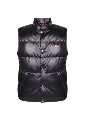 Moncler logo-applique quilted gilet - Black