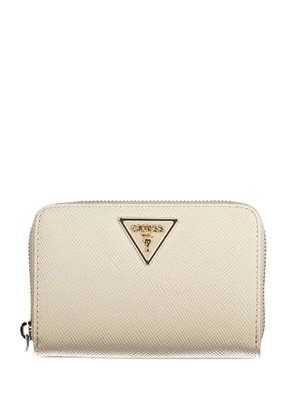 GUESS USA logo-detail wallet - Neutrals