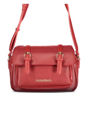 MARIO VALENTINO logo satchel bag - Red
