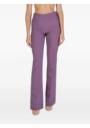 Sandro Ferrone flare-cut trousers - Purple