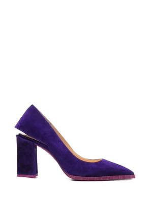 Rayla K pointed heeled pumps - Purple