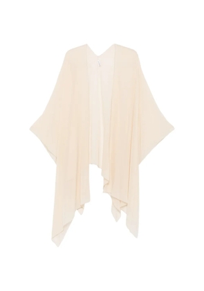 Stephan Janson open-front cape - Neutrals