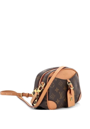 Louis Vuitton Pre-Owned Deauville Handbag Monogram Canvas Mini crossbody bag - Brown