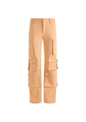 alice + olivia Olympia cargo-pockets trousers - Orange