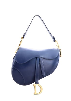 Christian Dior Pre-Owned Saddle Handbag Gradient Leather Medium satchel - Blue