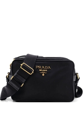 Prada Pre-Owned Camera Bag Tessuto Medium crossbody bag - Black
