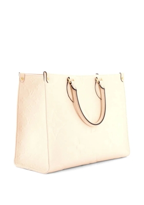 Louis Vuitton Pre-Owned OnTheGo Monogram Empreinte Giant MM tote bag - Neutrals