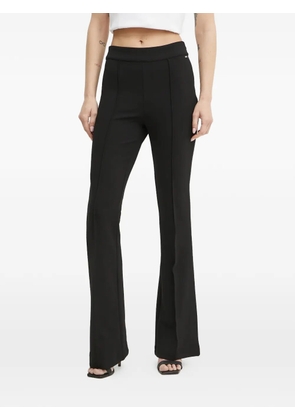 GUESS USA high-waist flared trousers - Black