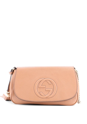 Gucci Pre-Owned Soho Chain Leather Medium crossbody bag - Neutrals