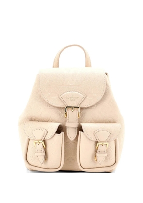 Louis Vuitton Pre-Owned Backup Monogram Empreinte Leather backpack - Neutrals