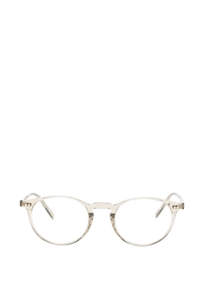 Oliver Peoples Riley R round-frame glasses - Neutrals