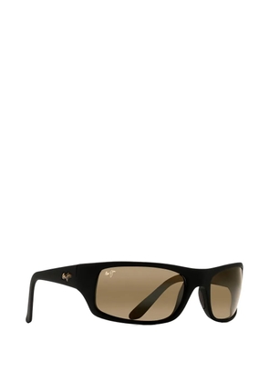 Maui Jim Peahi rectangle-frame sunglasses - Black