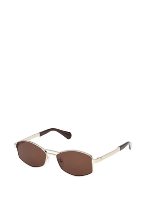 MAX&Co. geometric-frame sunglasses - Gold
