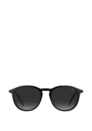 BOSS round-frame sunglasses - Black
