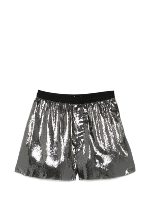 SAPIO elasticated shorts - Silver
