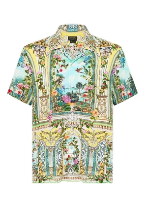 Camilla Tales Of Topkapi Palace short-sleeve shirt - Blue