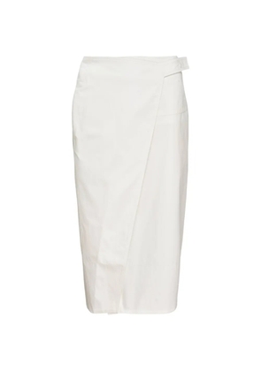 Club21 Collection Camille midi skirt - White