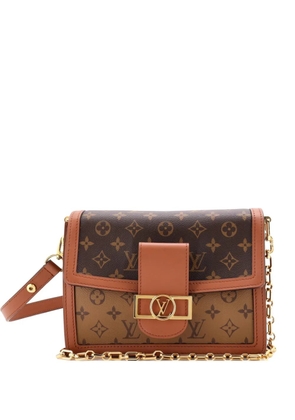 Louis Vuitton Pre-Owned Dauphine Reverse Monogram Canvas MM shoulder bag - Brown