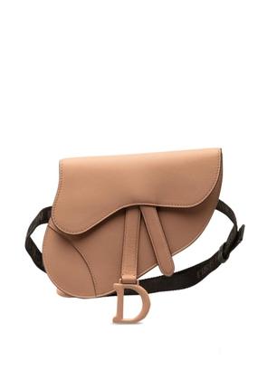 Christian Dior Pre-Owned 2019 Ultra Matte Saddle belt bag - Pink