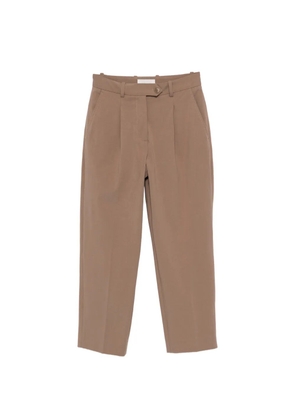Circolo 1901 pleated tailored trousers - Brown
