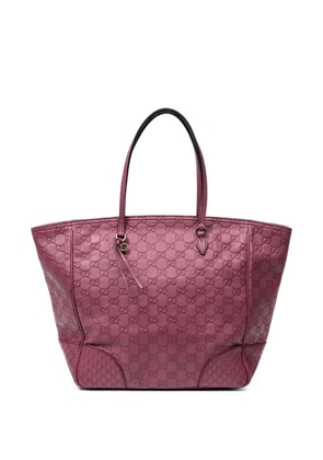 Gucci Pre-Owned Bree Guccissima leather tote bag - Purple