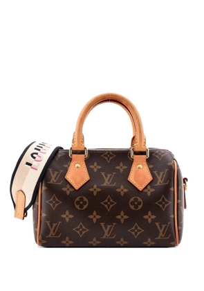 Louis Vuitton Pre-Owned Speedy Bandouliere Bag Monogram Canvas 20 crossbody bag - Brown