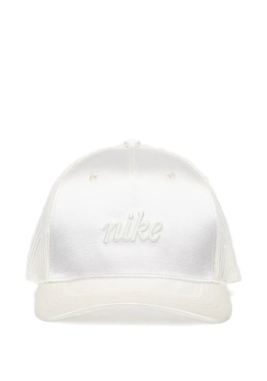 Nike logo-detail trucker cap - White