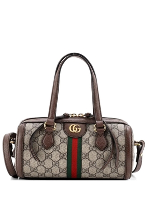 Gucci Pre-Owned Ophidia Boston Bag GG Coated Canvas Small satchel - Brown