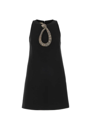 Valentino Garavani Crepe Couture mini dress - Black