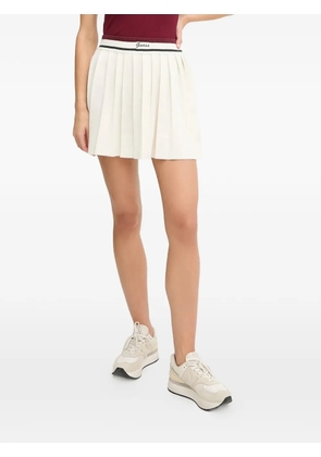 GUESS USA pleated mini skirt - Neutrals
