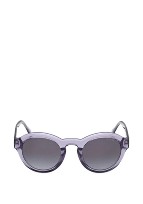GUESS EYEWEAR round-frame sunglasses - Purple