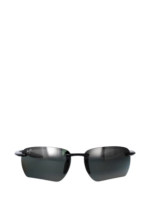 Maui Jim rimless rectangle-frame sunglasses - Black