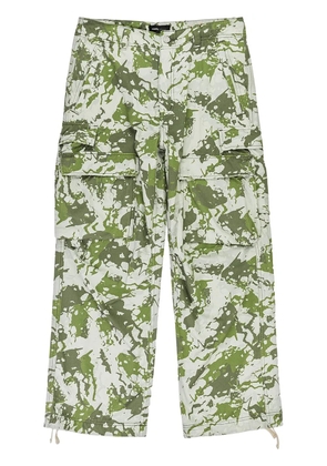 Purple Brand double-pocket 'Multicolor' cargo trousers - White