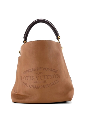 Louis Vuitton Pre-Owned Voyage Bagatelle Leather hobo bag - Brown