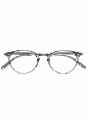 Garrett Leight Winward round frame glasses - Grey