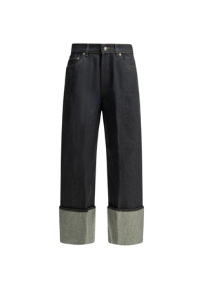 Givenchy turn-up cuff jeans - Blue