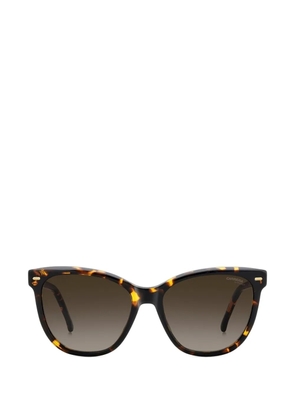 Carrera tortoiseshell-effect cat-eye sunglasses - Brown