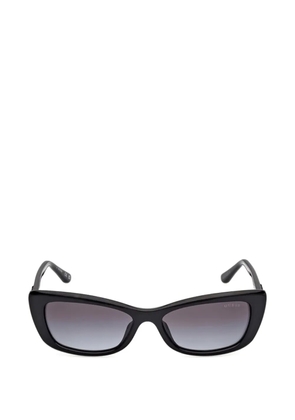 GUESS EYEWEAR logo-embossed cat-eye sunglasses - Black