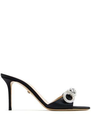 MACH & MACH 85mm Double Bow sandals - Black