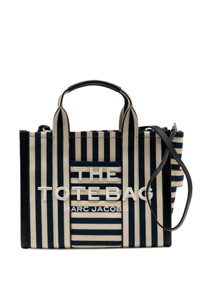 Marc Jacobs medium The Stripe canvas tote bag - Blue