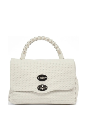 Zanellato Postina studded woven tote bag - Neutrals