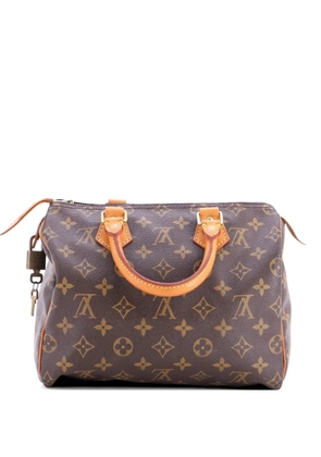Louis Vuitton Pre-Owned Speedy Handbag Monogram Canvas 25 satchel - Brown