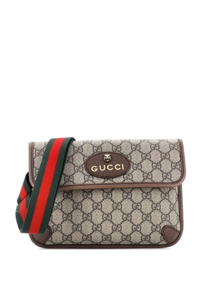 Gucci Pre-Owned Neo Vintage Flap GG Coated Canvas belt bag - Brown
