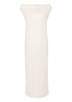 LouLou de Saison Martial cotton midi dress - Neutrals