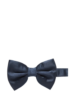 Corneliani satin-finish bow tie - Blue