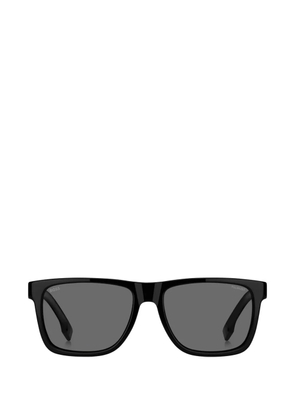 BOSS rectangle-frame sunglasses - Black